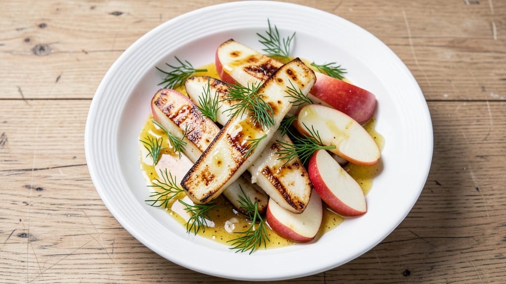 Kohlrabi Apple Salad Recipe: Crunchy Sweet-Tart Bite with Herbed Vinaigrette