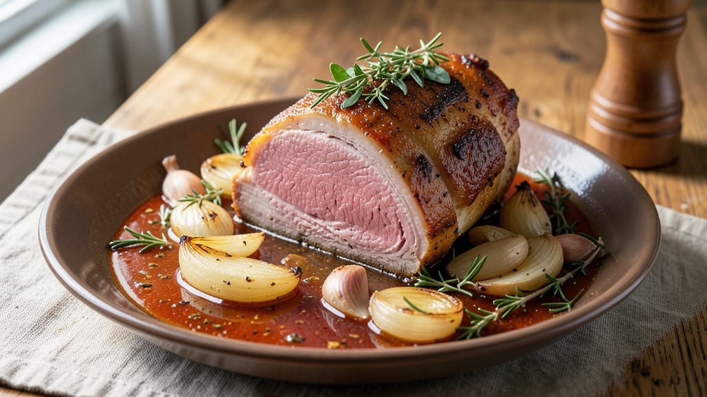 Recipe for Apple Cider Braised Pork Roast: Spiced Apple Depth and Fall-Apart Tenderness
