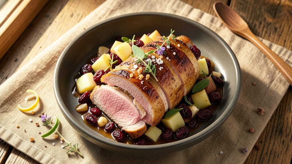 Apple Cranberry Stuffed Pork Tenderloin Recipe: Sweet-Savory Stuffing That Stays Juicy