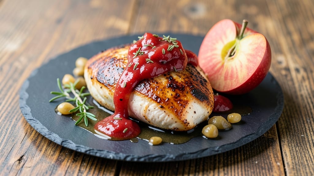 Red Apple Inn Chicken Recipe: Buttery Herb-Roasted with Apple-Cider Glaze