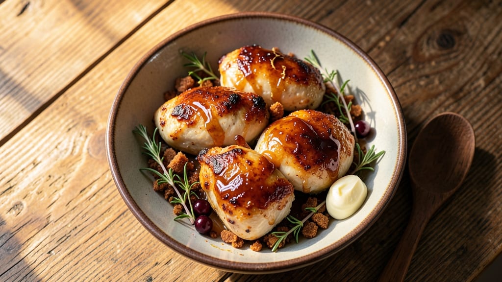 Apple Cider Glazed Chicken Thighs Recipe: Caramelized Sweetness With Crispy Skin