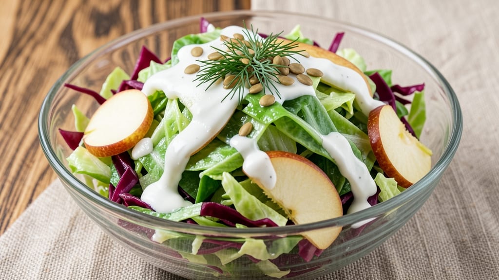 Healthy Apple Coleslaw Recipe: Crunchy, Sweet, and Light in 15 Minutes