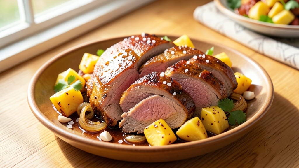 Pork Roast With Pineapple Slow Cooker Recipe: Sweet-Tangy Fusion That Caramelizes Every Bite