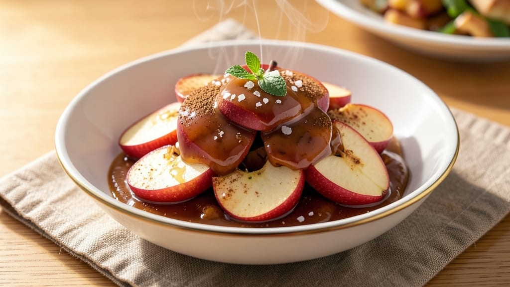 Caramel Apple Slices Dip Recipe: Warm Spiced Glaze That Sticks to Every Bite