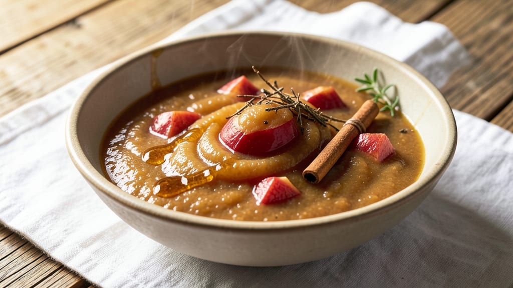 Natural Apple Sauce Recipe: No-Sugar-Added Spiced Simplicity