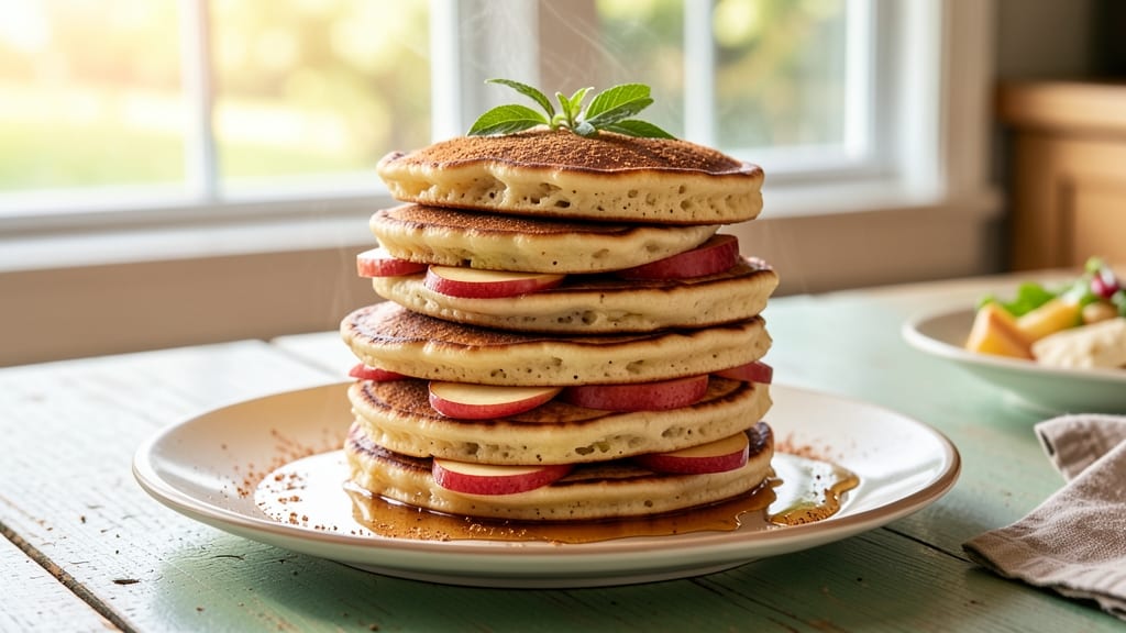 Dinah's Apple Pancake Recipe: Spiced Cinnamon Fluff With Caramelized Top