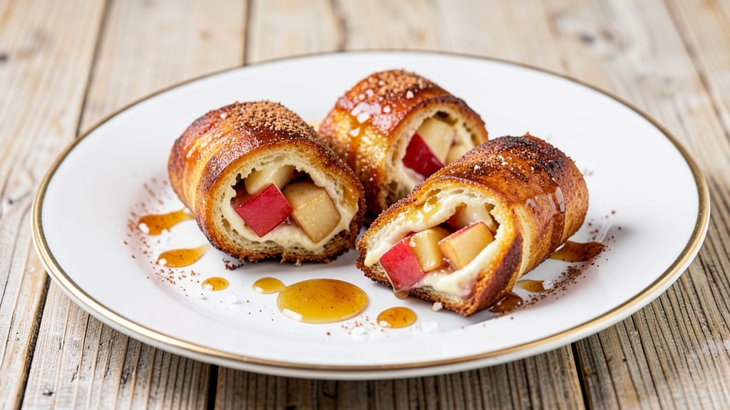 Apple French Toast Roll-Ups Recipe: Caramelized Cinnamon Bites With Creamy Apple Filling