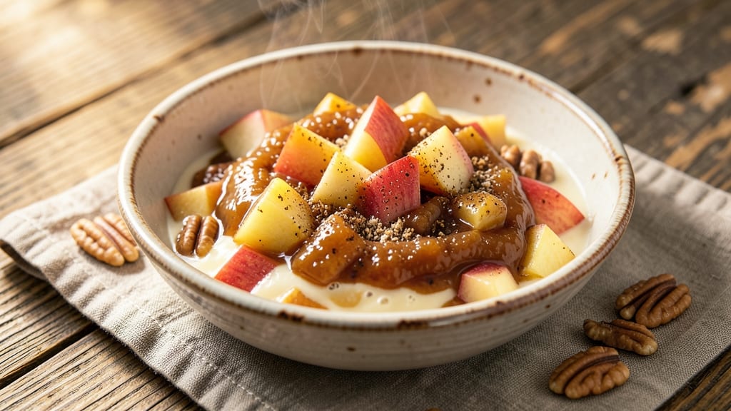Homemade Apple Dip Recipe: Spiced Warmth With Crunchy Apple Chunks