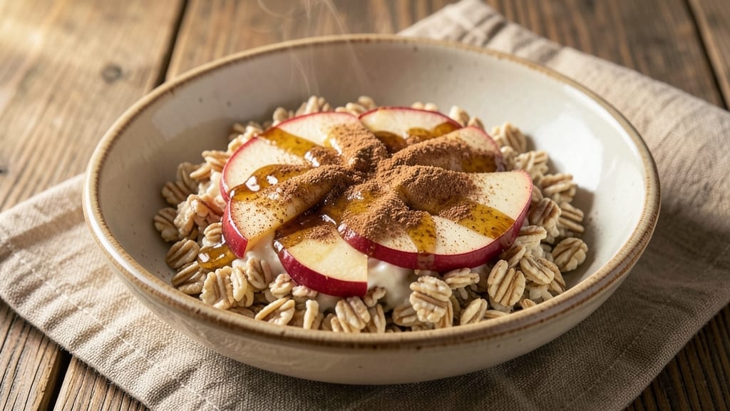Apple Cinnamon Steel Cut Oats Recipe: Warm Spiced Bites in 15 Minutes