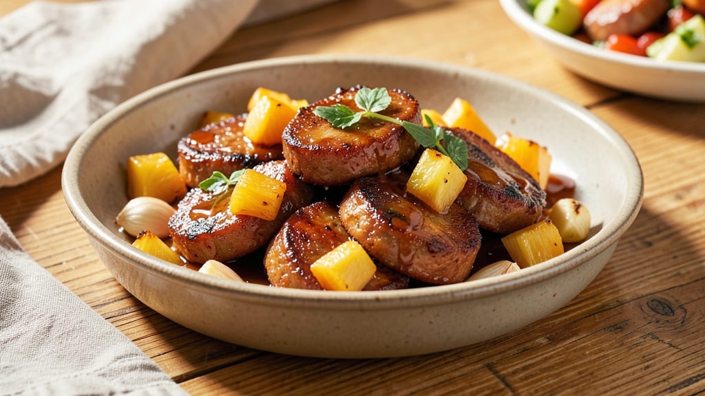 Brown Sugar Pineapple Sausage Recipe: Caramelized Glaze Meets Smoky Sweetness