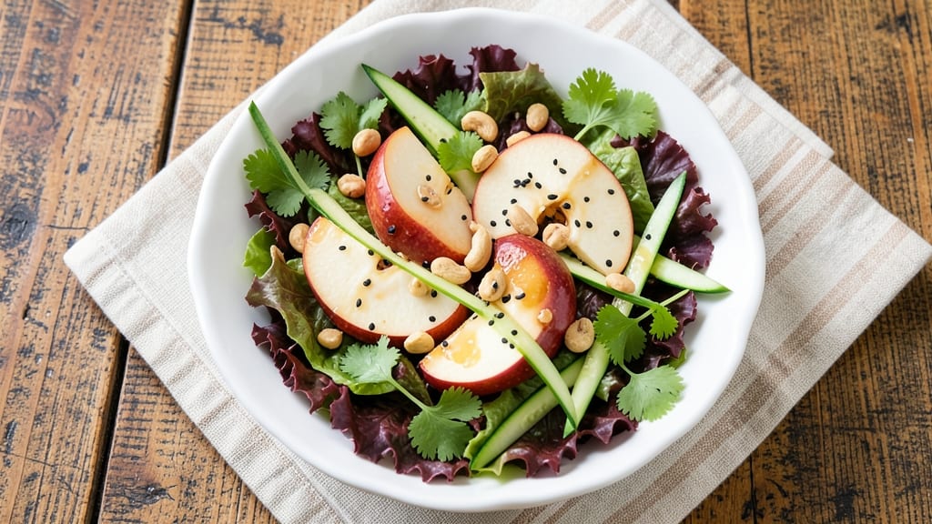 Asian Apple Salad Recipe: Crunchy, Sweet, and Savory Balance