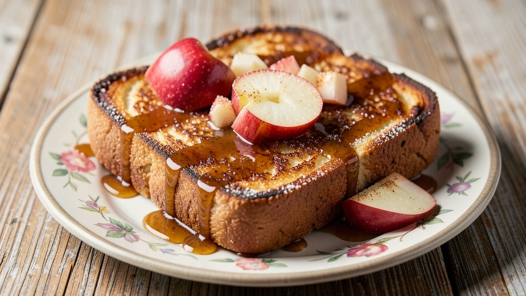 Apple Fritter Bread French Toast Recipe: Caramelized Cinnamon Crunch in Every Bite