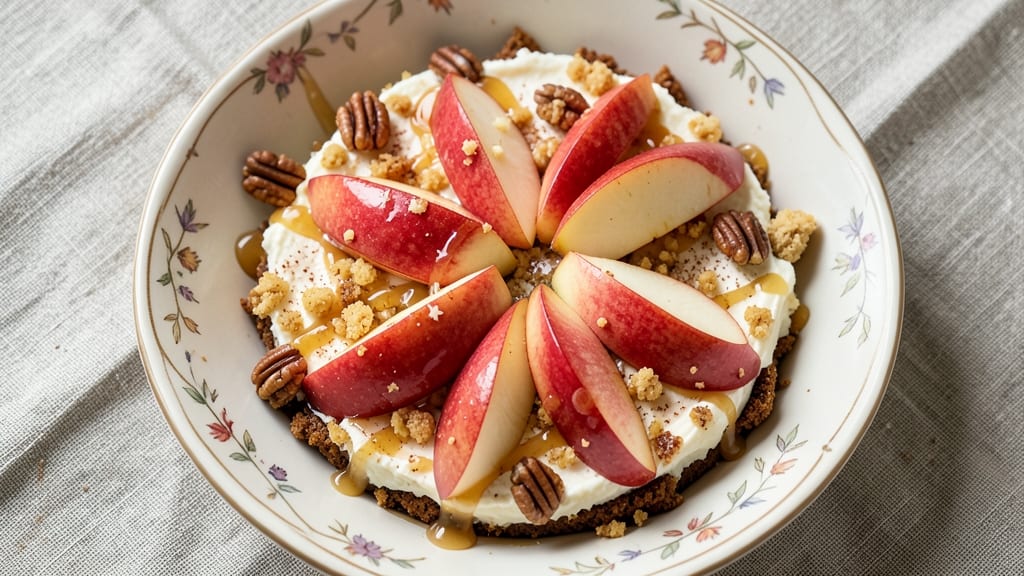Cheesecake Apple Salad Recipe: Crunchy Top Meets Creamy Apple Layers