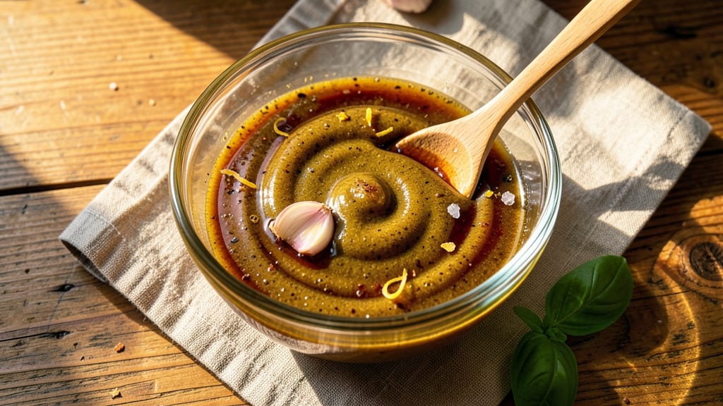 Apple Cider Vinegar and Olive Oil Salad Dressing Recipe: Bright Tangy Zing in 5 Minutes