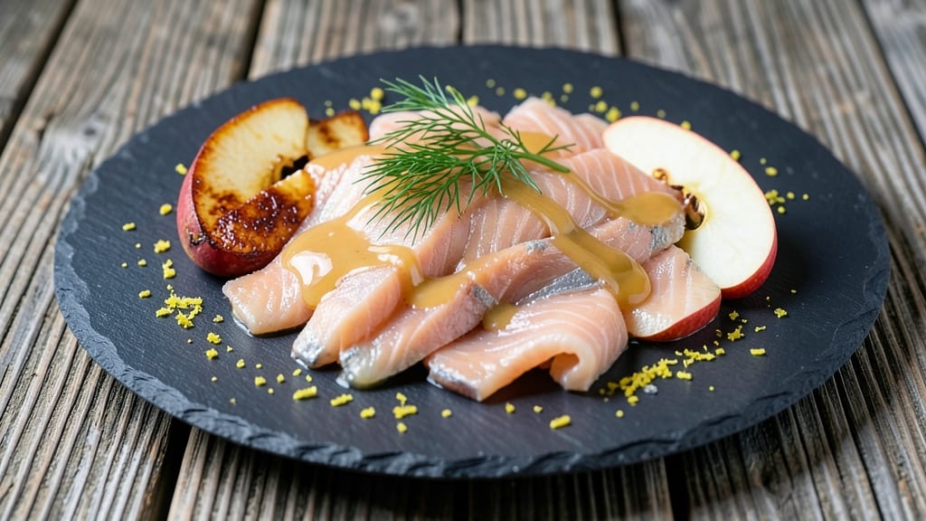 Apple Smoked Salmon Recipe: Sweet-Tart Apple Glaze for Flaky Fish