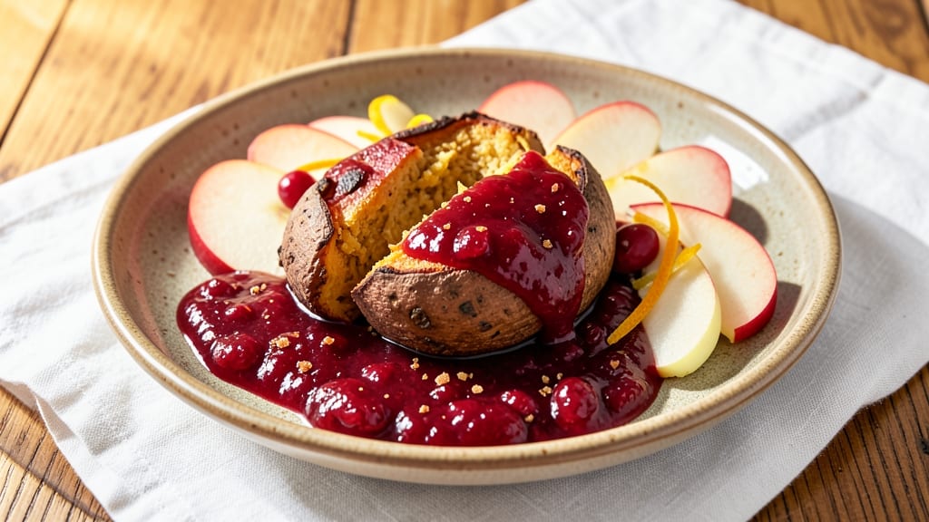 Cranberry Sauce Sweet Potato Apple Recipe: Warm Spiced Bake With Tart-Sweet Balance