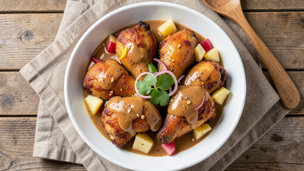 Fried Chicken With Pineapple Sauce Recipe: Tropical Glaze That Sticks to Every Bite