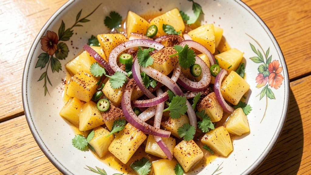Sweet Pineapple Salsa Recipe: Tropical Brightness With Crunchy Freshness