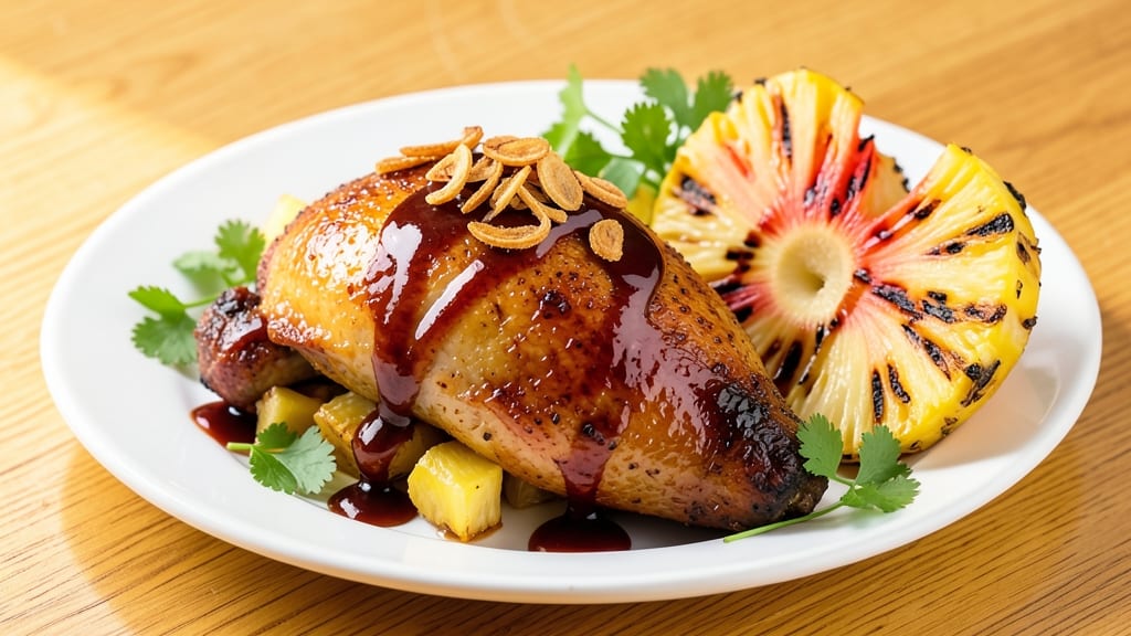 Baked BBQ Pineapple Chicken Recipe: Caramelized Glaze Meets Sweet-Tangy Crisp