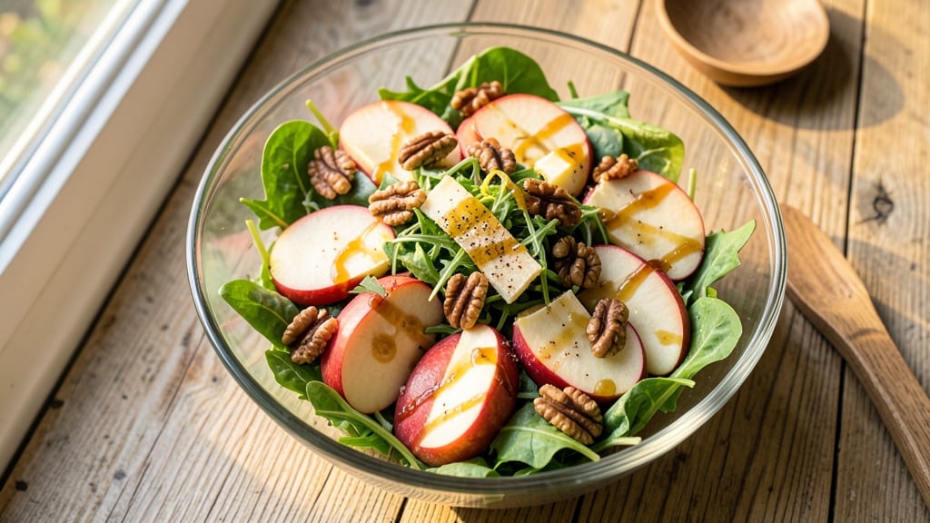 Traditional Apple Salad Recipe: Crunchy Sweetness With Warm Cinnamon Notes