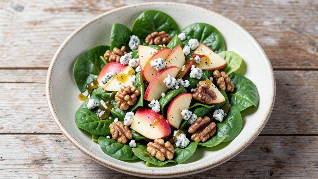 Apple Romaine Salad Recipe: Crunchy Apple Bites with Tangy Vinaigrette Magic