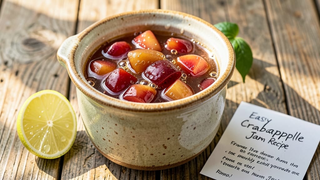 Crabapple Jam Recipe Easy: Tart-Sweet Spread With No-Cook Simplicity