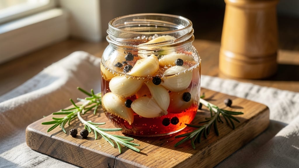 Pickled Garlic Recipe Apple Cider Vinegar: Pungent Preserves for Flavor-Packed Dishes