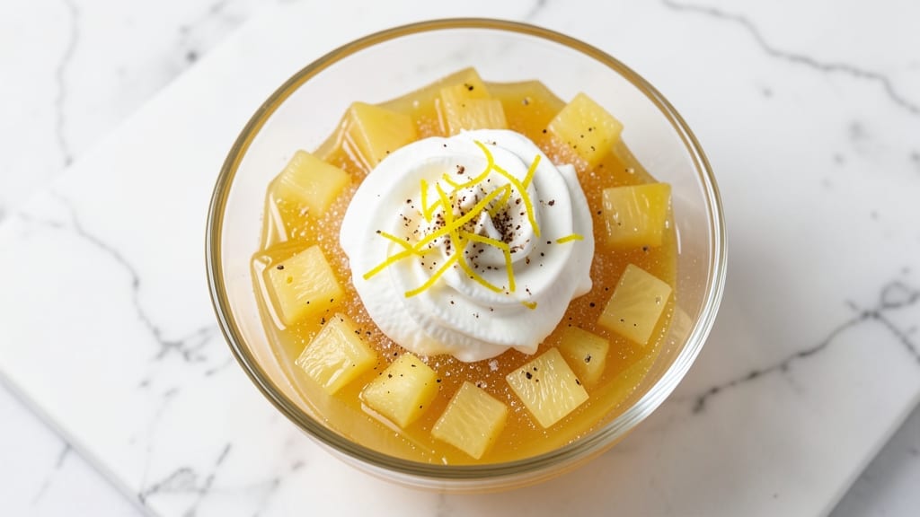 Lemon Pineapple Jello Salad Recipe: Vintage Creamy Layers with Tropical Twist