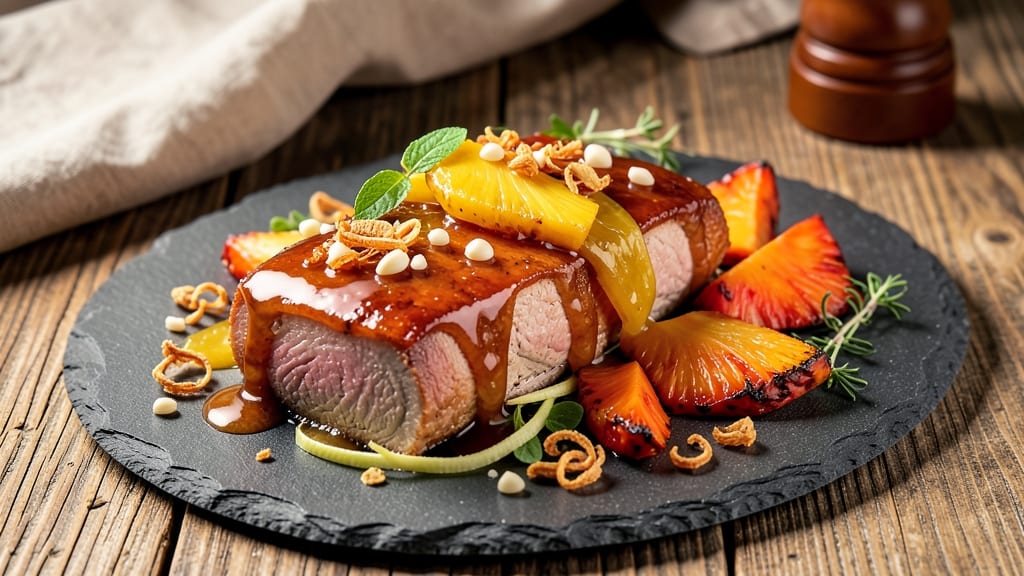 Pineapple Glazed Pork Loin Recipe: Caramelized Sweetness Meets Savory Crisp