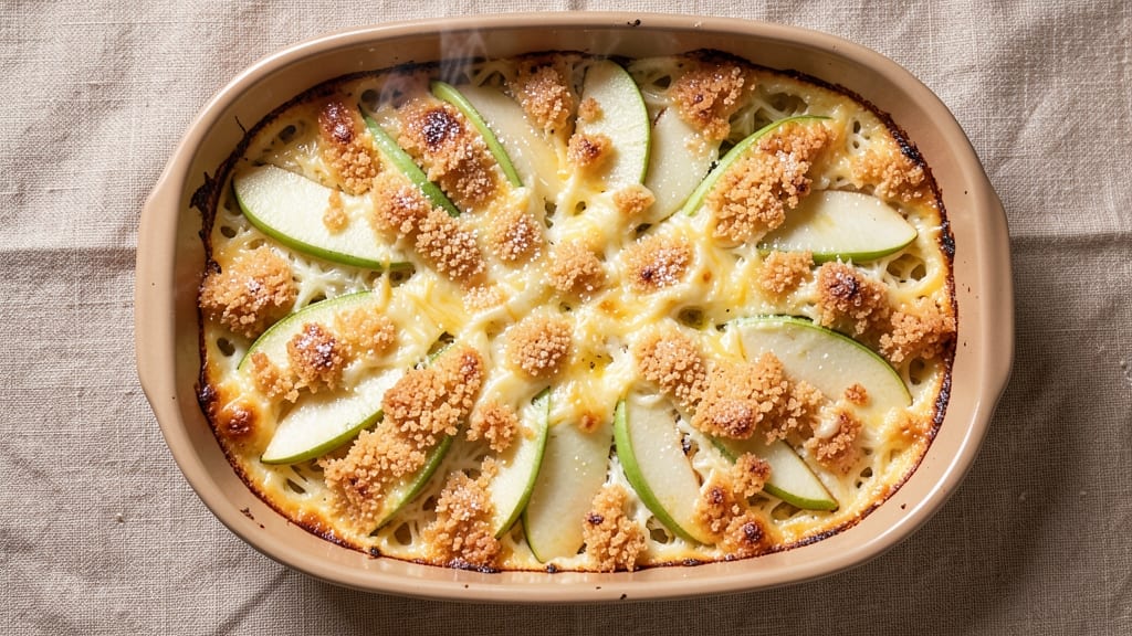 Apple Cheese Casserole Recipe: Crispy Top, Gooey Apple-Cheddar Fusion