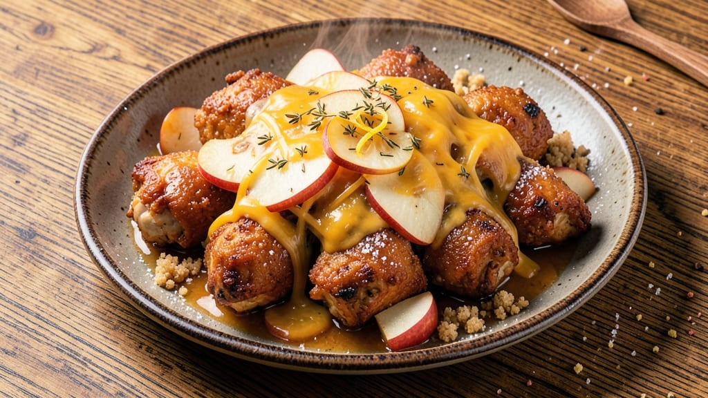 Cracker Barrel Apple Cheddar Chicken Recipe: Sweet-Spiced Bites With Crispy Top