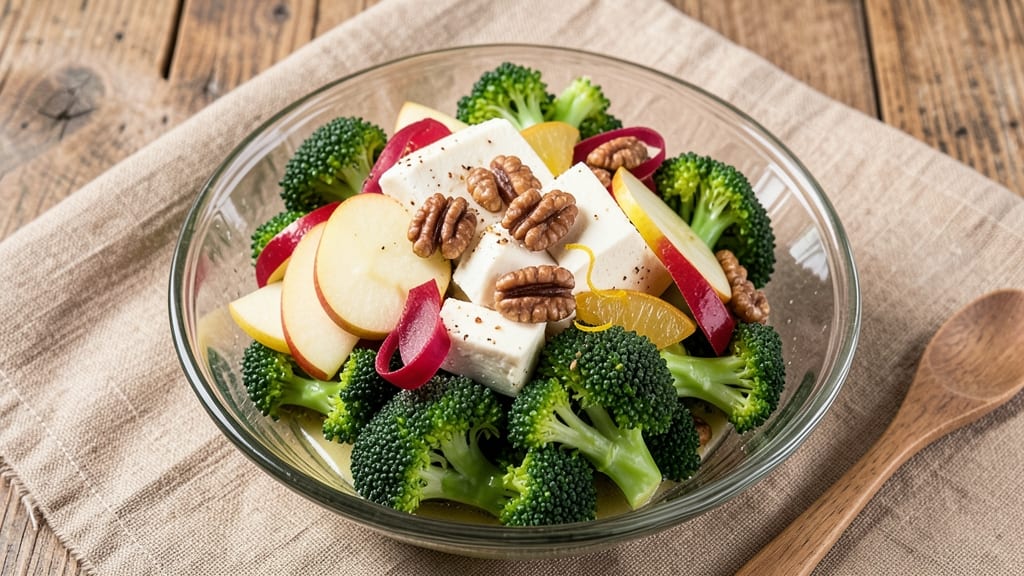 Broccoli Apple Apple Salad Recipe: Crunchy Sweetness With Bright Citrus Kick