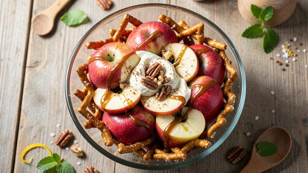 Caramel Apple Pretzel Salad Recipe: Sweet-Savory Crunch in Every Bite