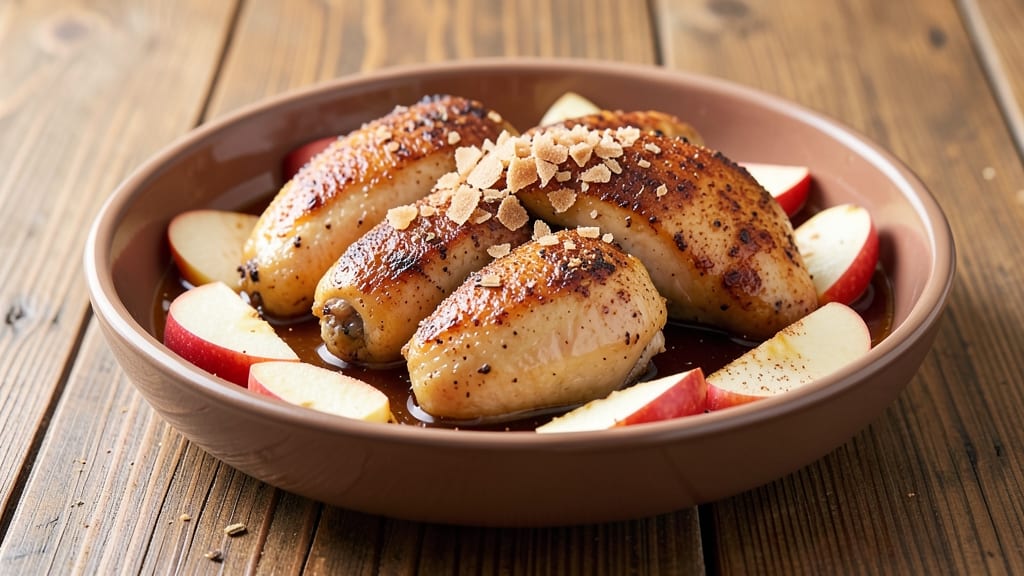 Cracker Barrel Apple Cider Chicken Recipe: Spiced Cider Glaze With Crispy Skin