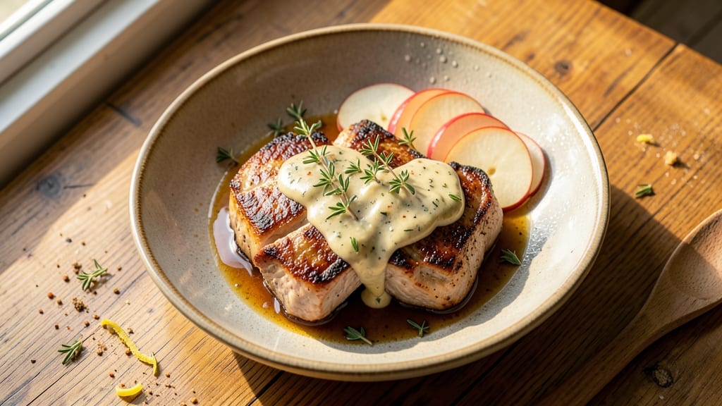 Apple Porkchop Recipe: Caramelized Apples Meet Savory Herb-Crusted Meat