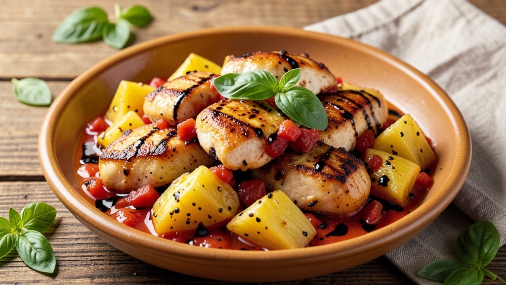 Chicken Pineapple Tomato Sauce Recipe: Tropical Sweetness With Umami Depth